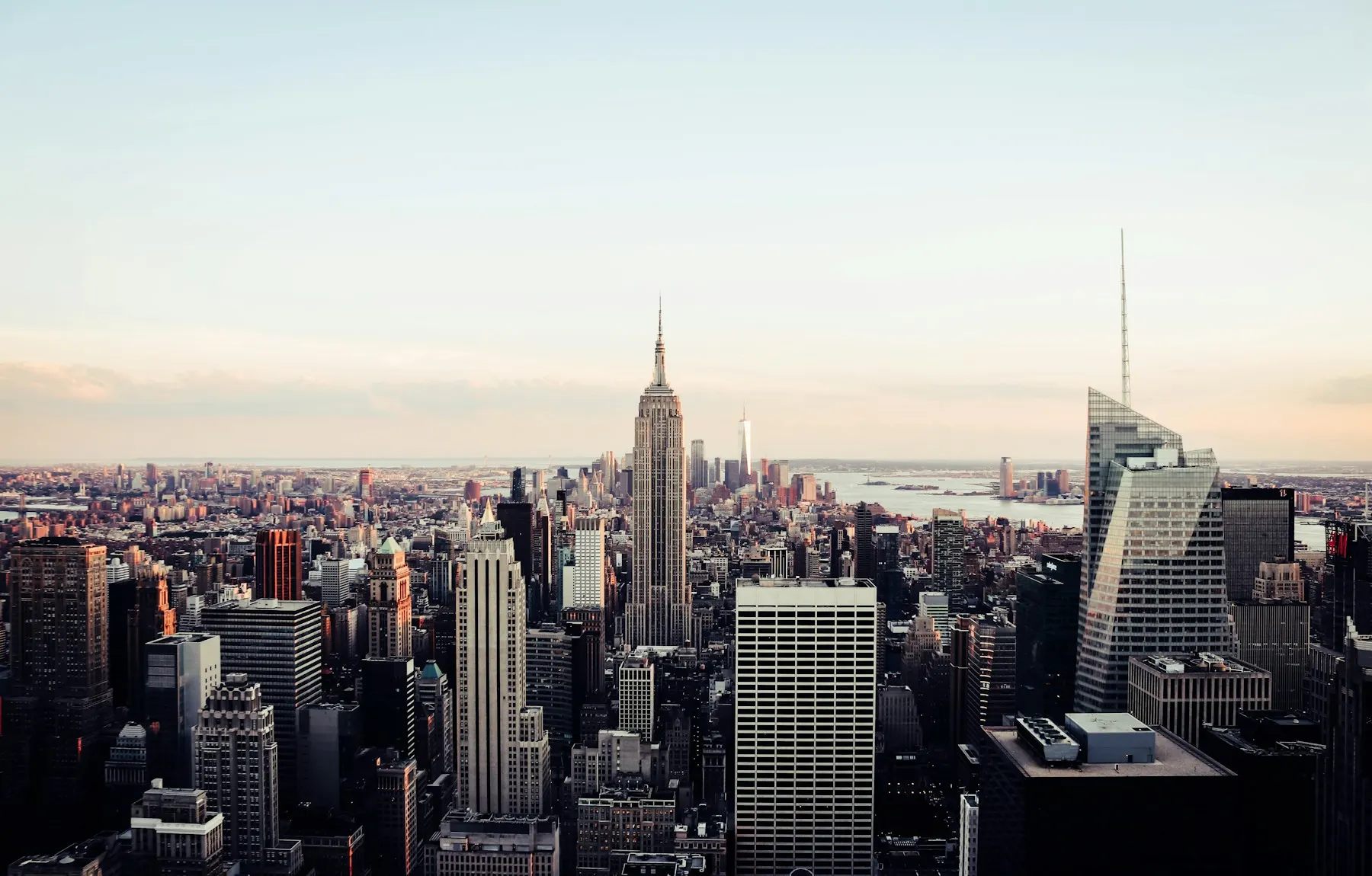 Manhattan skyline from the north